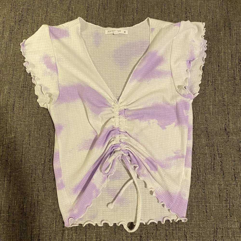 Tie-dye crop top